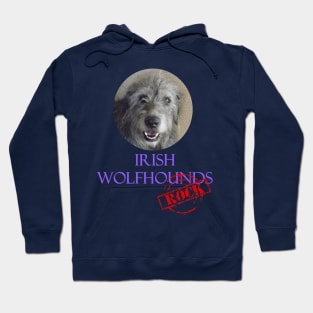 Irish Wolfhounds Rock! Hoodie